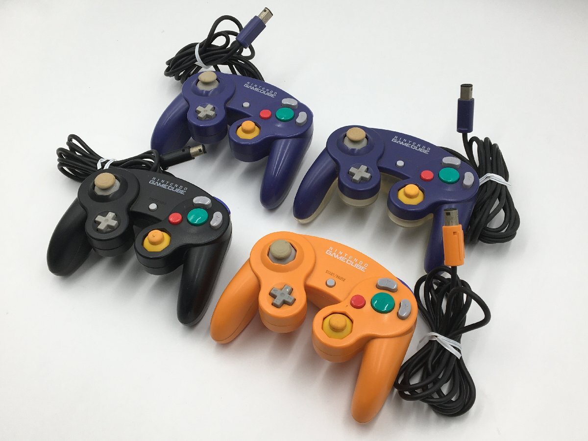 !^[Nintendo Nintendo ] Game Cube controller 4 point set DOL-003 set sale 0327 6