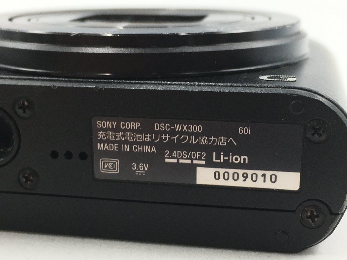 ♪▲【SONY ソニー】コンパクトデジタルカメラ Cyber-shot DSC-WX300 0328 8_画像8