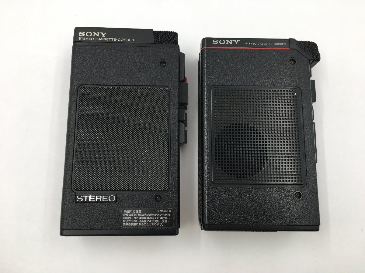 ♪▲【SONY ソニー】ポータブルカセットプレーヤー 2点セット TCS-310 TCS-300 まとめ売り 0328 10_画像6