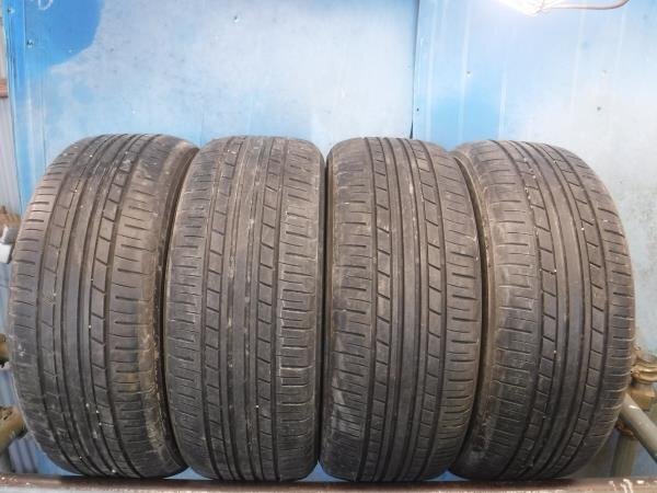 送料無料★7～8分山 21年 4本 ヨコハマ 215/50R17 ECOS ES31 17インチ★34229_画像1