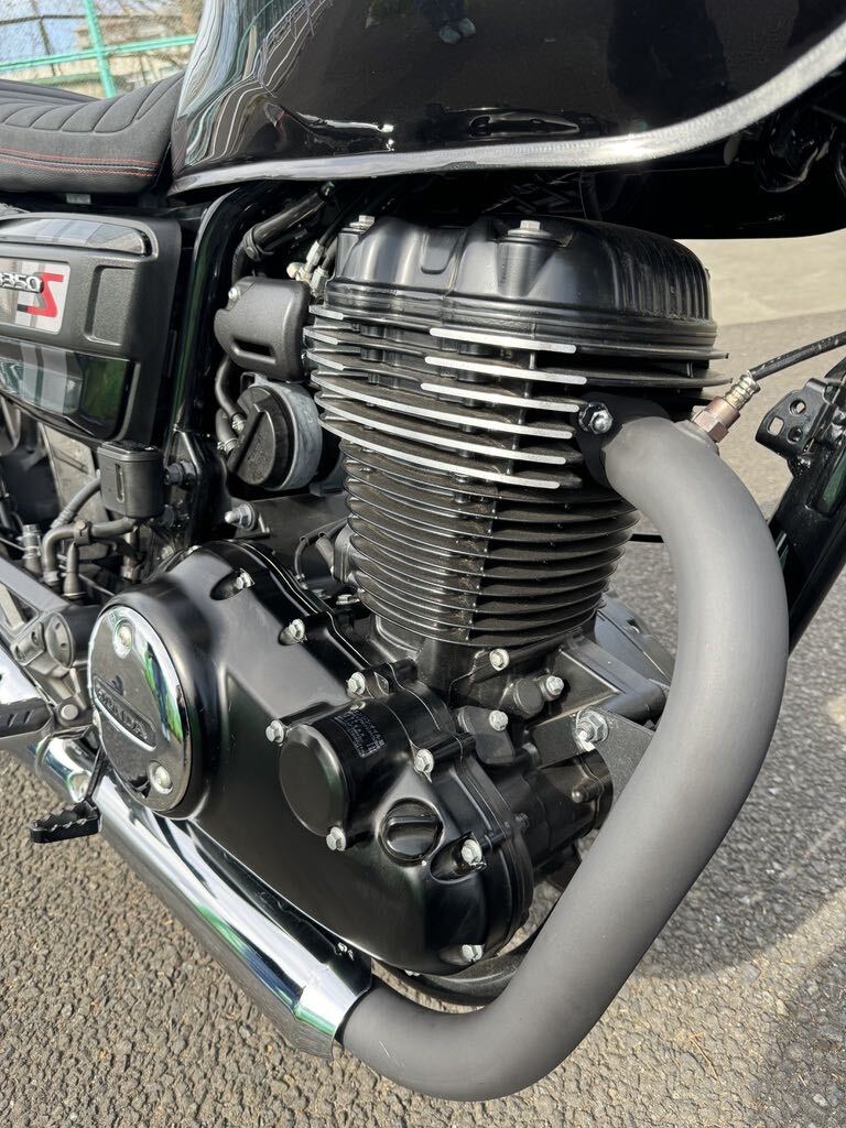 超綺麗HONDA GB350S 走行距離１６００ｋｍ ワンオーナー 無転歴事故歴無の画像9