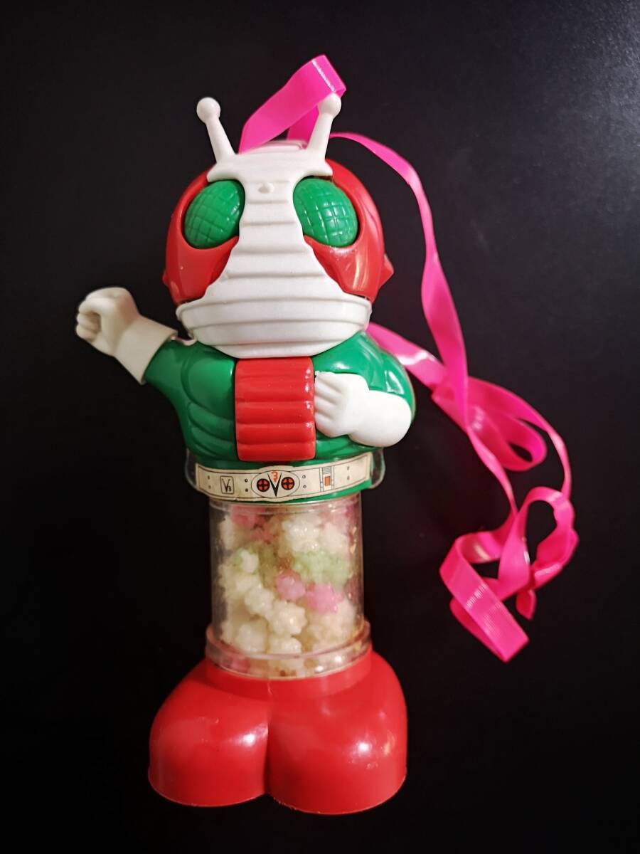 仮面ライダーV3★金平糖の容器★ヒカリ製菓・ポピー Yahoo!オークション - 当時物 ポピー ヒカリ製菓 仮面ライダーV3