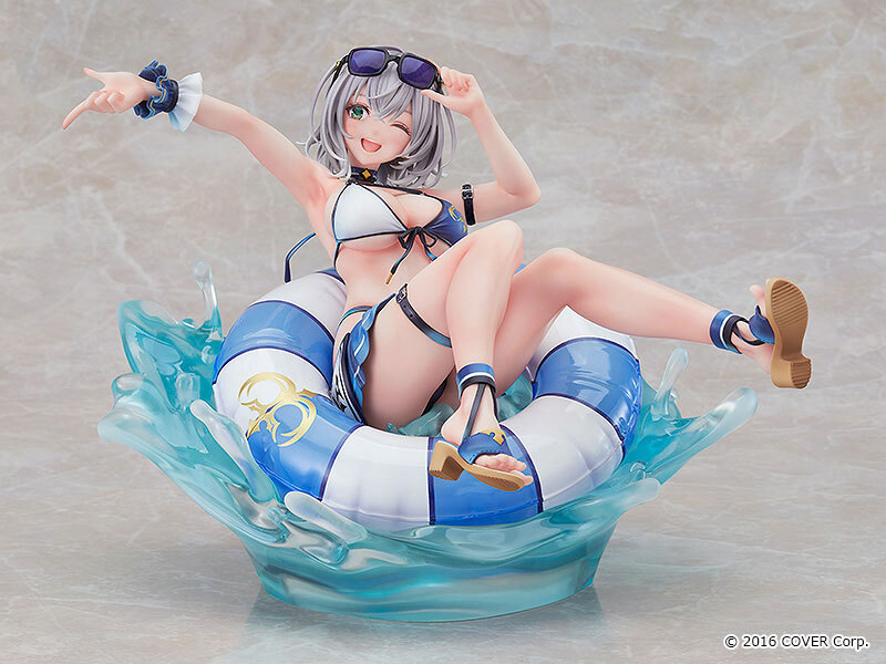 新品未開封・美品　白銀ノエル 水着Ver. 1/7スケール完成品　美少女　かわいい　水着　ビキニ　セクシー　美乳　巨乳　豊満　フィギュア_画像5