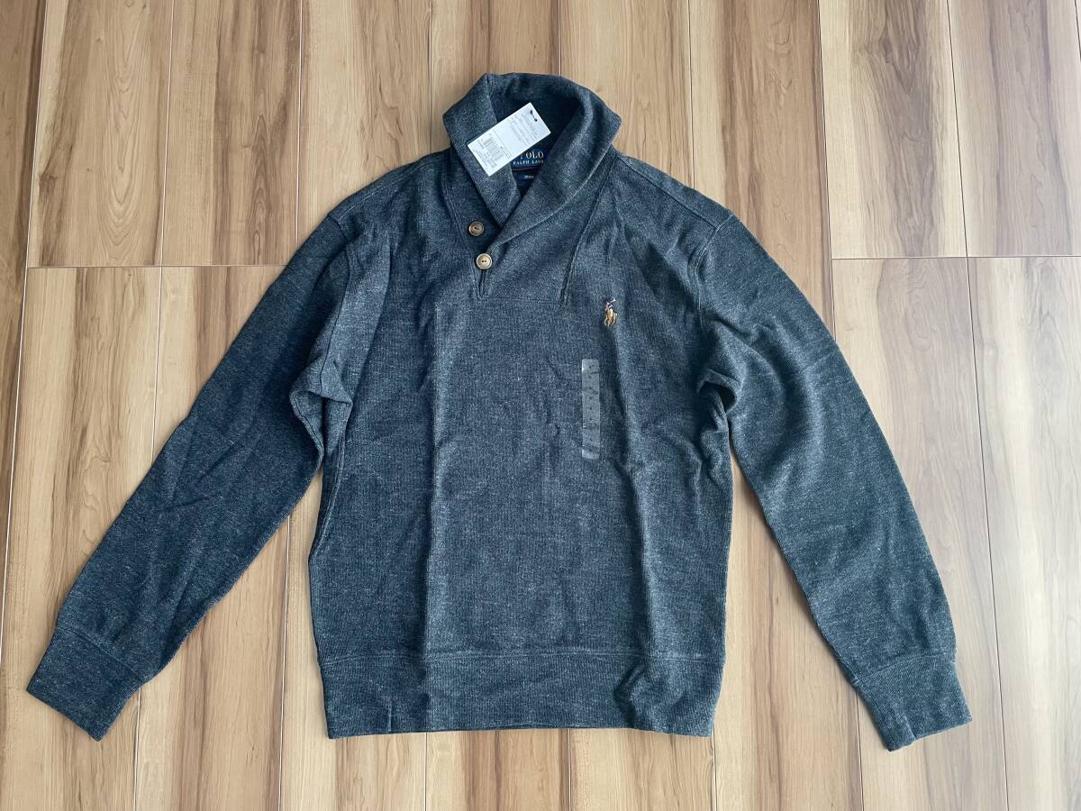 [ new goods unused ] limited time price cut Ralph Lauren US size S chest 92 sweatshirt gray regular price 14500 jpy POLO RALPH LAUREN popular rare rare 