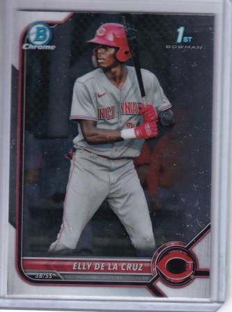 2022 Bowman Chrome ☆Elly De La Cruz/Reds☆ 1st Prospects Card #BCP-50_画像1