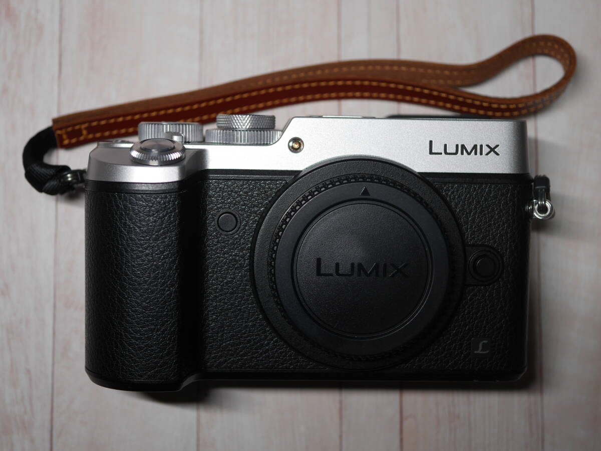 ★LUMIX DMC-GX8-S ボディ （シルバー）ショット数１２８８枚★_画像1