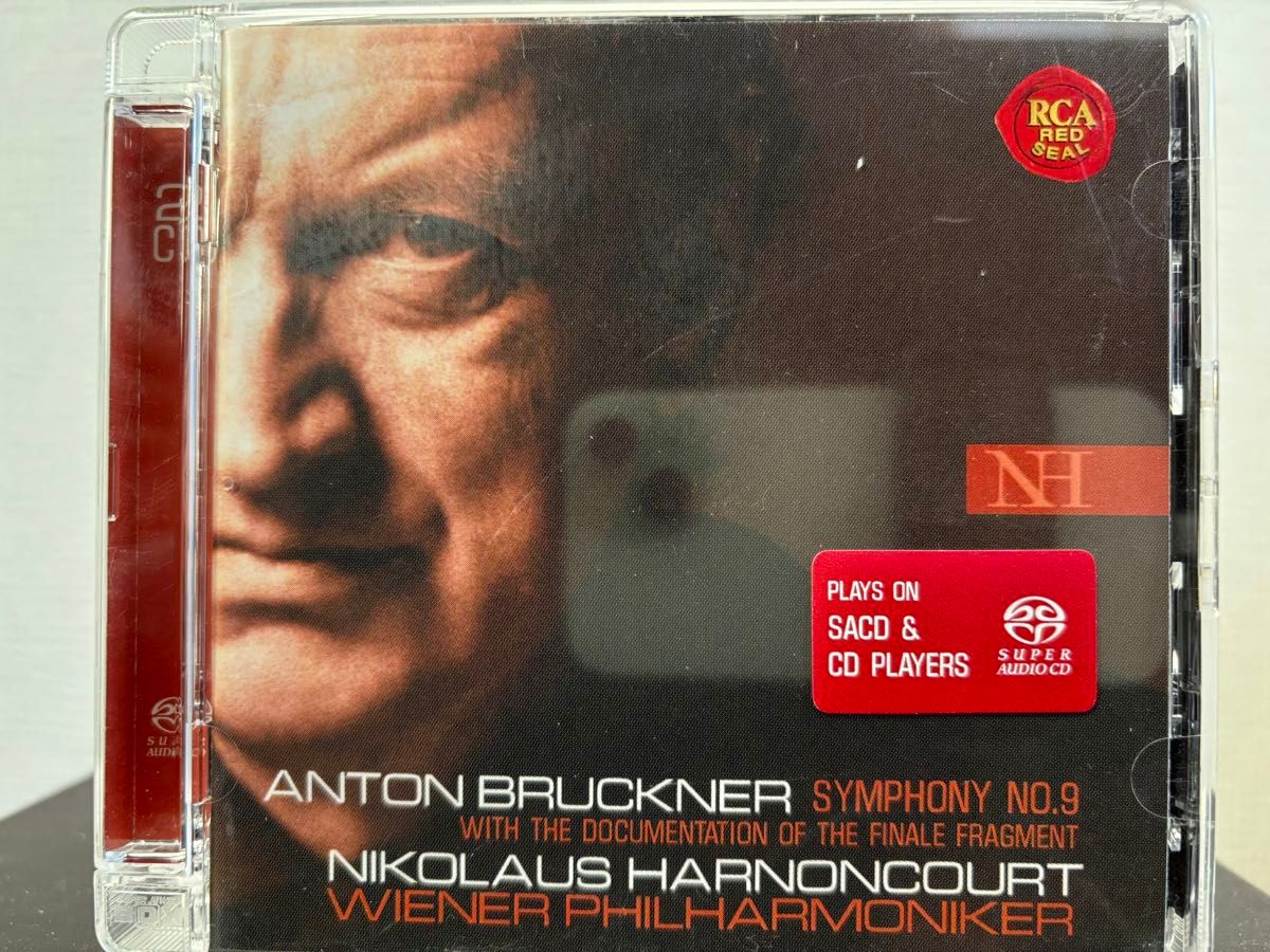 SACD + CD  ブルックナー交響曲第9番　 アーノンクール指揮　ウィーン・フィルハーモニー