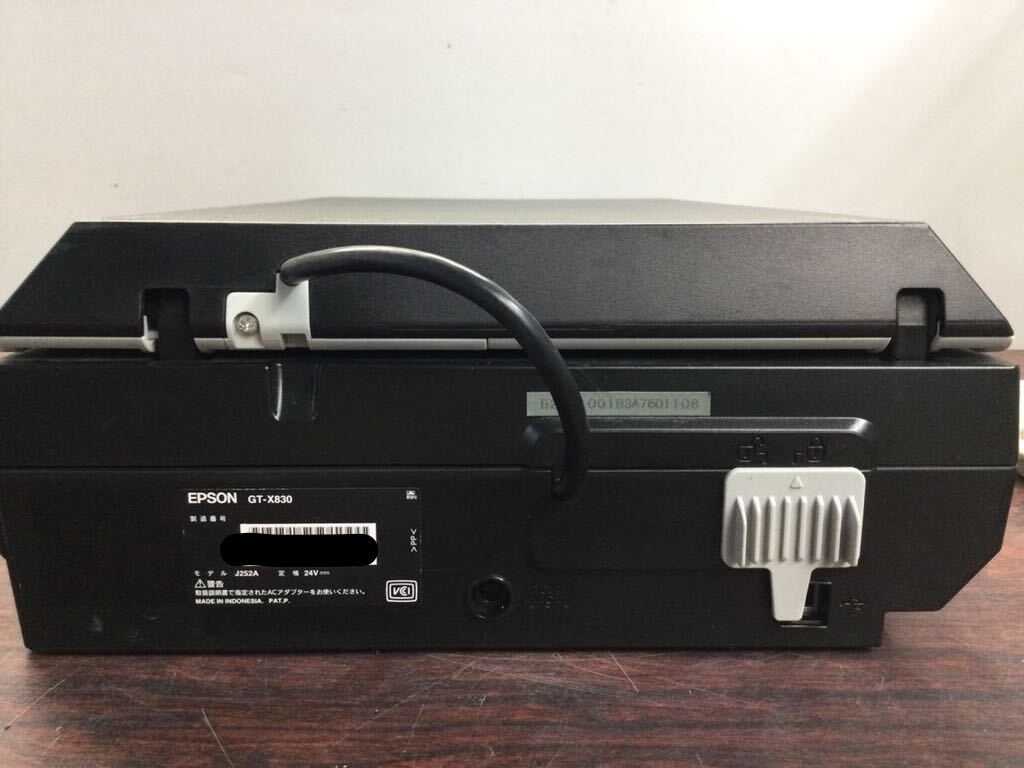 EPSON GT-X830 エプソン フィルムスキャナー 動作良好　acアダプタ付　(03091)_画像5