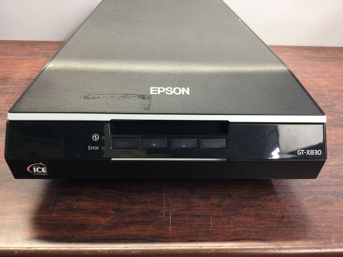 EPSON GT-X830 エプソン フィルムスキャナー 動作良好　acアダプタ付　(03091)_画像7