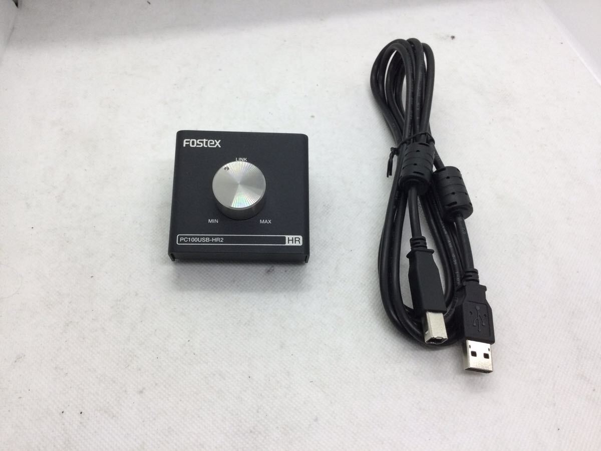 ◆0330) FOSTEX(フォステクス) PC100USB-HR2 ボリュームコントローラー ハイレゾ対応