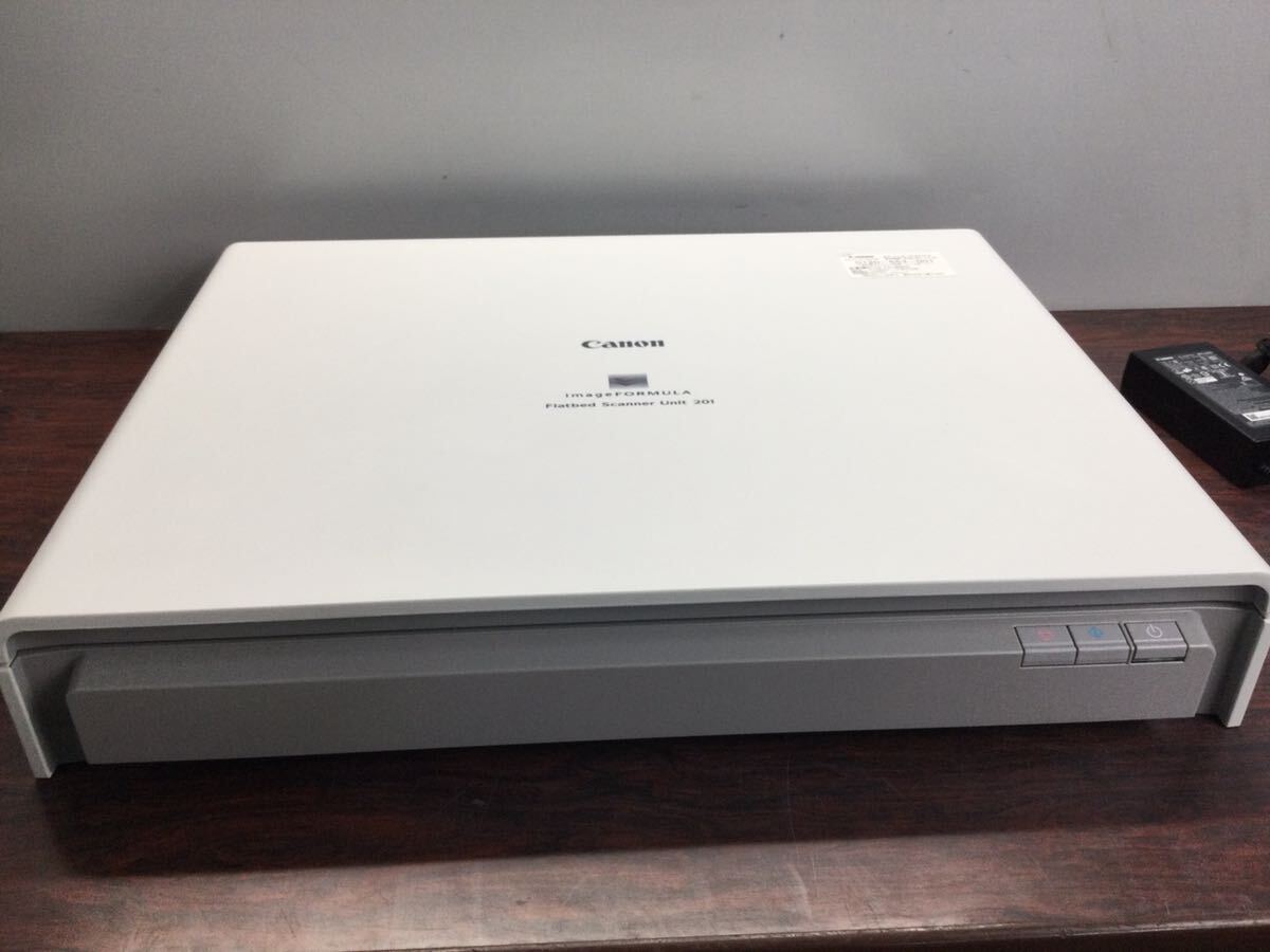 ◆03260) Canon ImageFORMULA Flatbed Scanner Unit 201 DRシリーズ対応オプション動作品_画像2