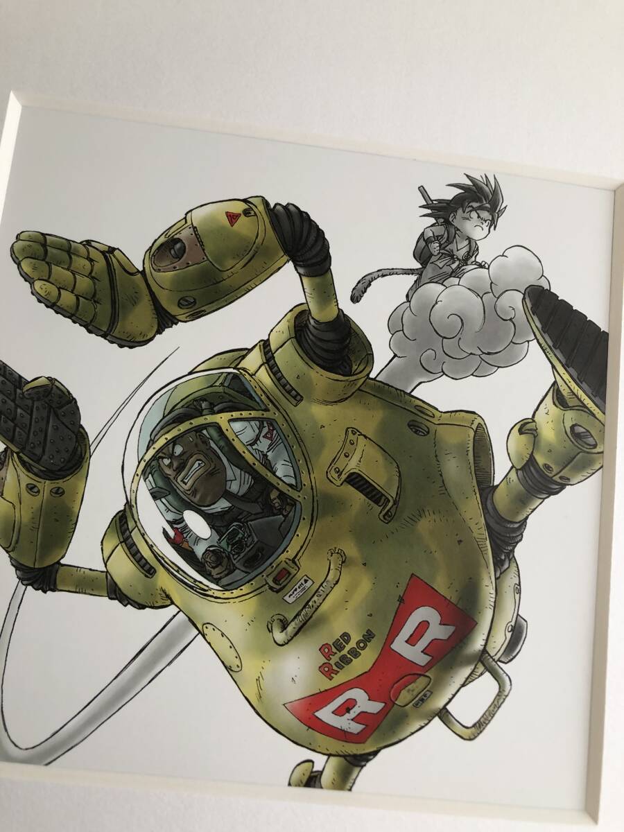 kj ☆額装品☆ 鳥山明 21 ドラゴンボール 貴重イラスト A4額入り kj ☆額装品☆ 鳥山明 21 ドラゴンボール 貴重イラスト A4額入り