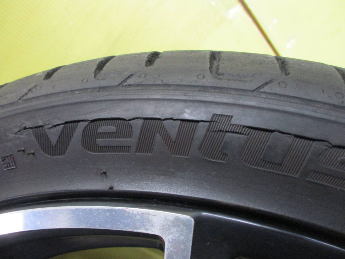 ★☆ OZ レーシング　 アドレナリーナ　ADRENALINA　205/40R17 ４本 アバルト 595 に装着されてたので PCD98 ? 100? フィアット 500_画像9