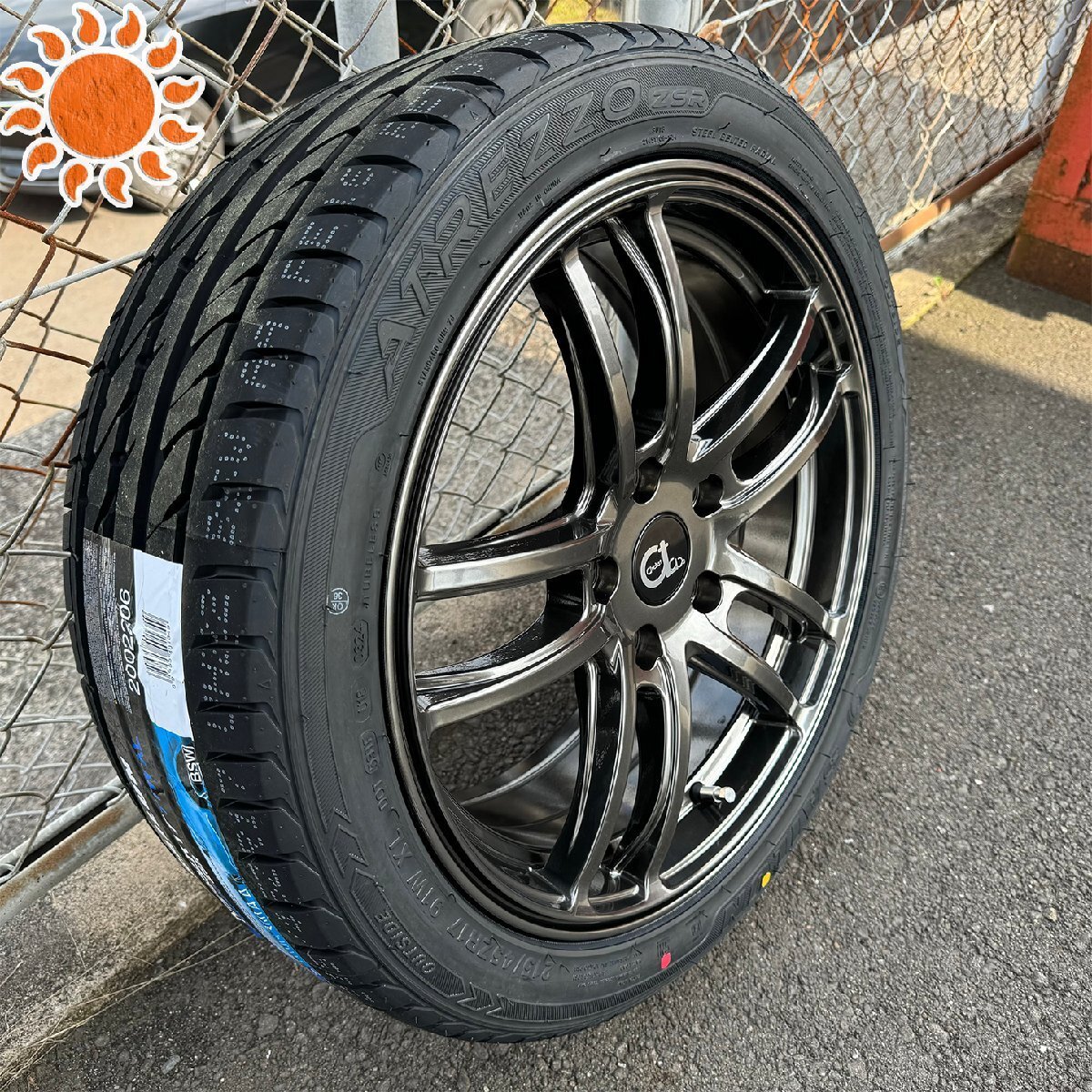 17インチ スイフトスポーツ フリード ステップワゴン 特選タイヤ 195/45R17 205/45R17 205/55R17 タイヤホイール 4本セット 1台分_画像4