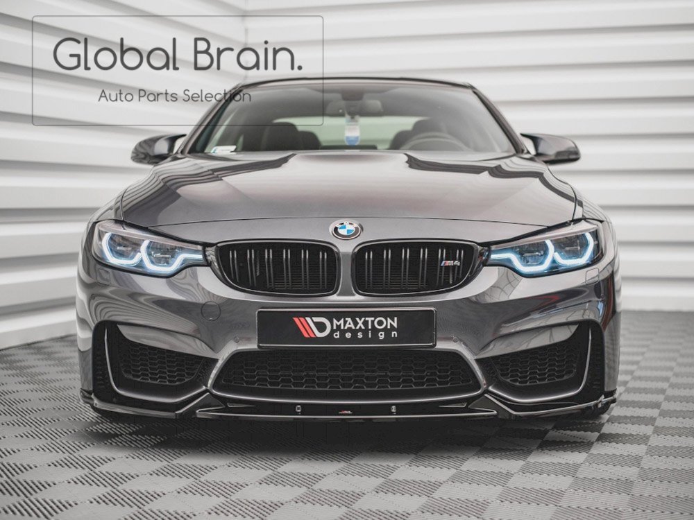 BMW M4 F82 フロント リップ スポイラー / フロント スプリッター バンパー エプロン ディフューザー_画像2