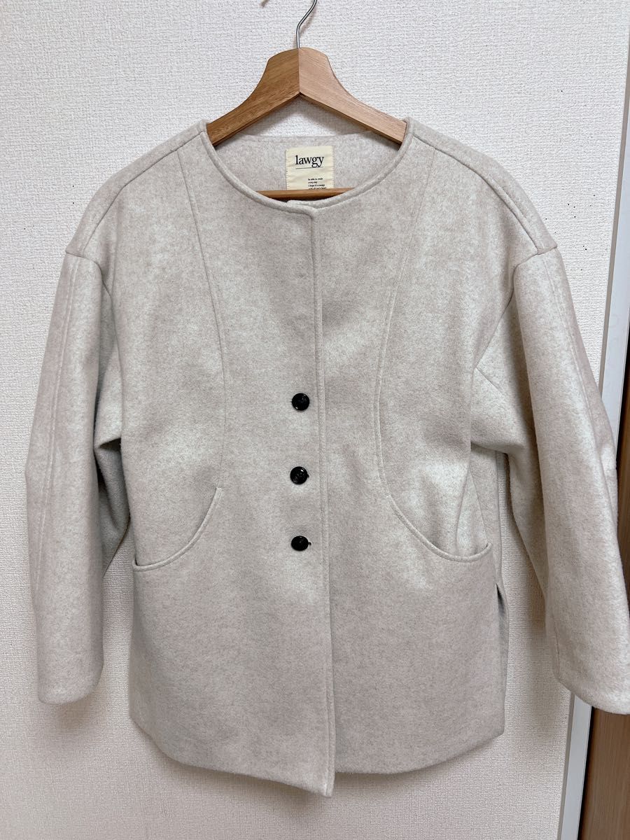 lawgy  curve stitch medi outer  コート　ラウジー