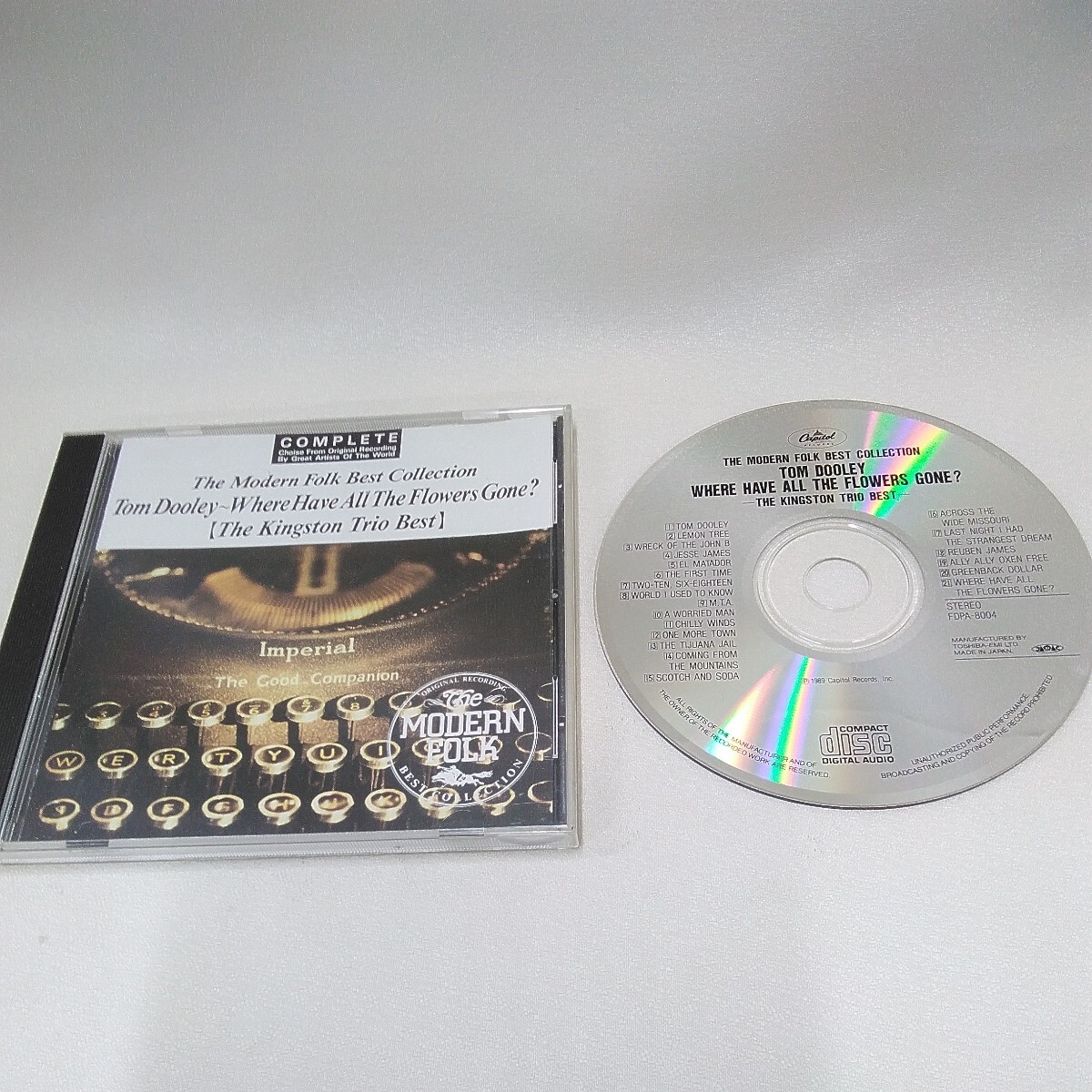 g_t T785 CD CBCソニー、バンガード　CD　「モダンフォーク・ベストコレクション　全10巻」7、8、9は未開封_画像6