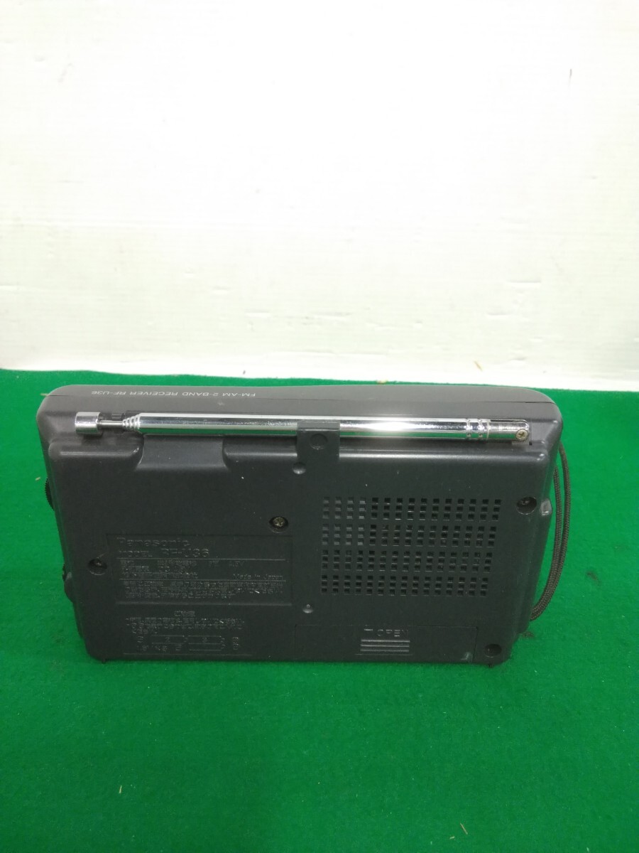 g_t T638 Panasoic2BAND AM/FMラジオ(RF-U36)★AV機器★オーディオ機器★ラジオ☆パナソニック_画像7