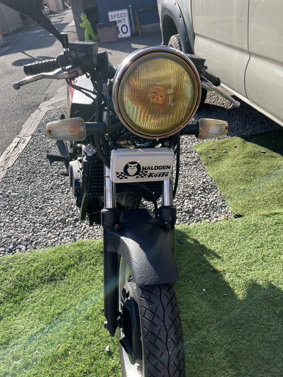 京都発　vt250f 実働　書付き　カスタム　cbr250 cbx400f 旧車　昭和　大人カスタム　ジェイド　ゼファー　xjr ホンダ_画像9