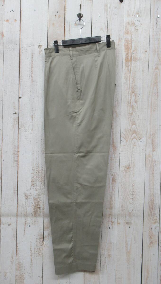 1990'S VINTAGE EUROPE古着 デッドストック＊オランダ軍 オランダ海軍 K.M.＊チノパンツ コットン ボタンフライ ビッグサイズ 58 