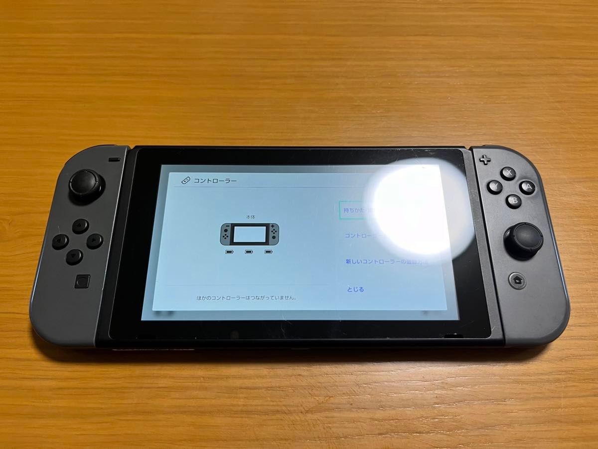 Nintendo Switch ニンテンドースイッチ グレー 本体ジョイコンセット バッテリー強化版 2019年製