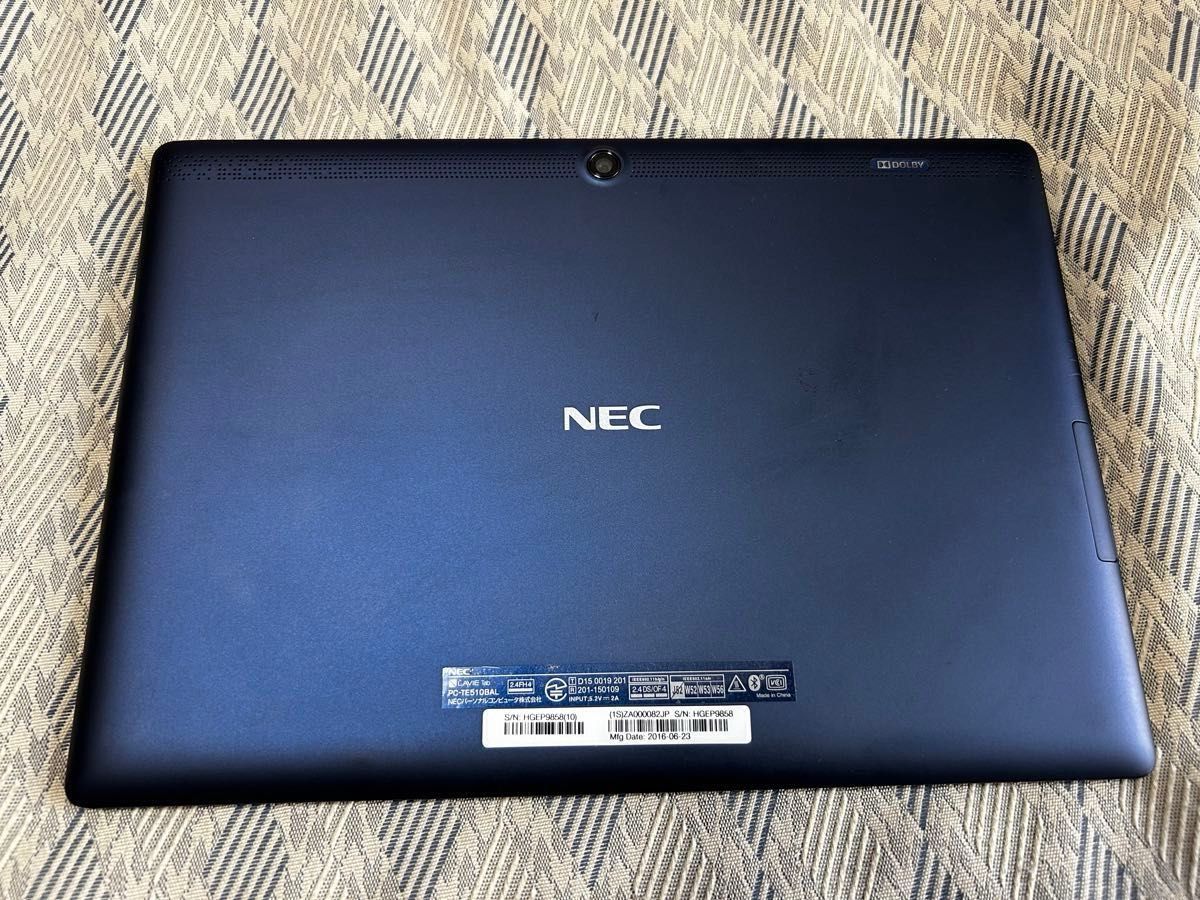 10.1型Androidタブレット NEC LaVie Tab E PC-TE510BAL ジャンク