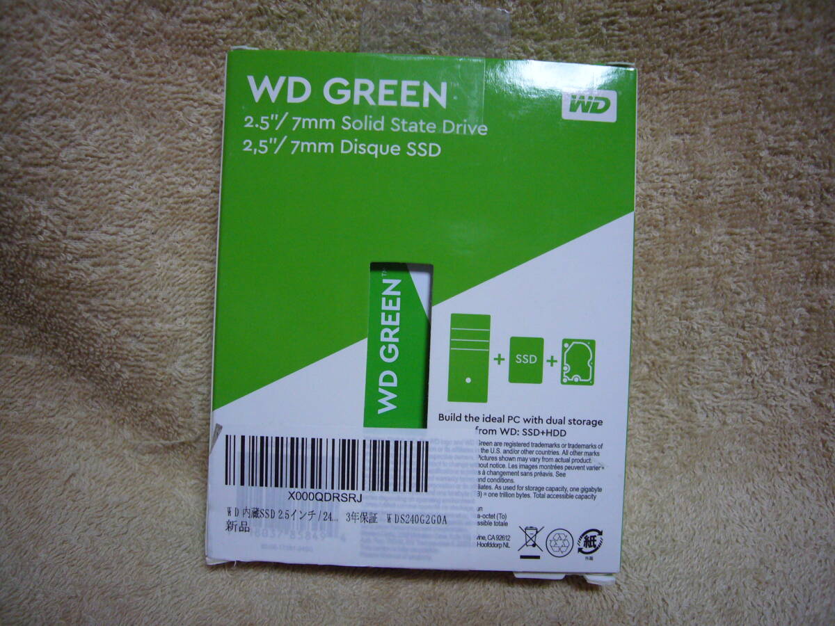 ♪♪WD GREEN [Serial ATA 6Gb/s SSD 240GB]♪♪_画像2