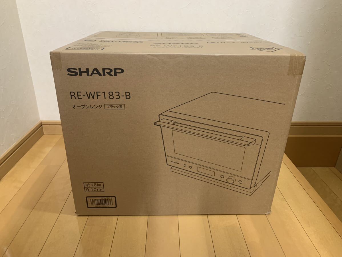 SHARP シャープ PLAINLY オーブンレンジ RE-WF183-B ブラック