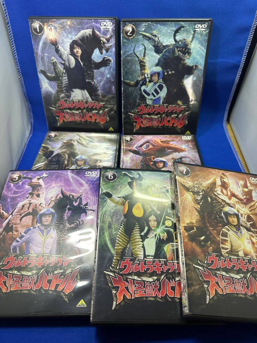 ウルトラギャラクシー 大怪獣バトル 全7巻 セル版 特典付き DVD ウルトラギャラクシー 大怪獣バトル 全7巻 セル版 特典付き DVD