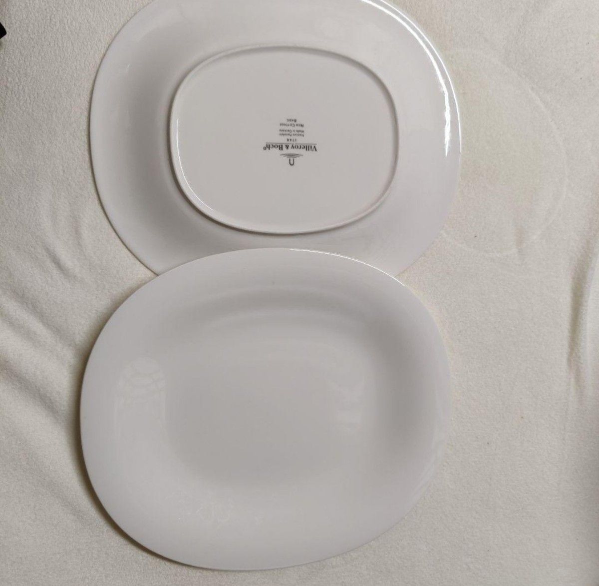 大皿２枚　villeroy boch premium porcelain お皿 プレート 大皿 洋食器