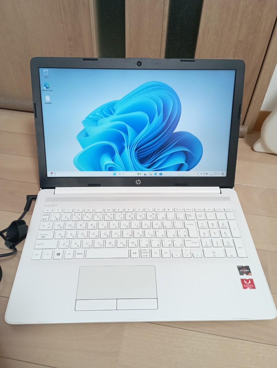 ②HP Laptop 15-db Ryzen 3 メモリ8GB SSD256GB Ryzen3 Ryzen5 ノートパソコン Corei5 Office2021 Corei7 Core i3 Ryzen7 Ryzen_画像1