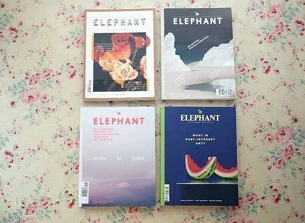66990/Elephant Magazine 4冊セット オランダ発 アート・洋雑誌 2010-2015年 リチャード・ミズラック フィリップ・ワイズベッカー ほか_画像1