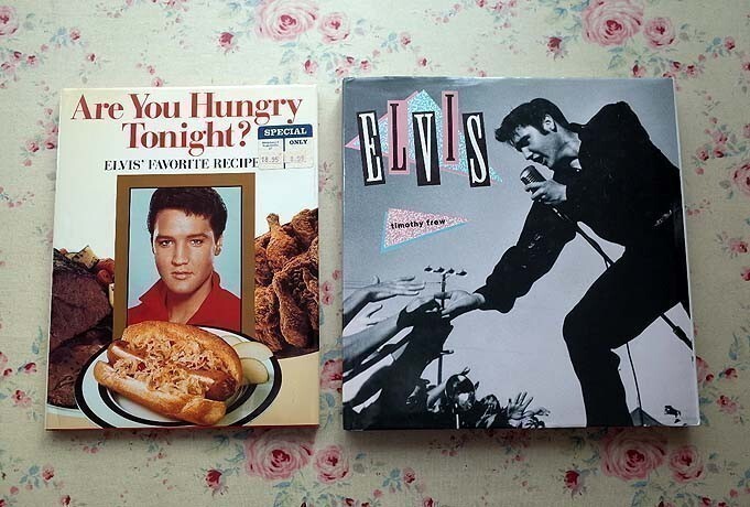 67307/エルヴィス・プレスリーの本 2冊セット Elvis Presley お気に入りレシピ Elvis' Favorite Recipes ヴィジュアル・ブック 写真集_画像1