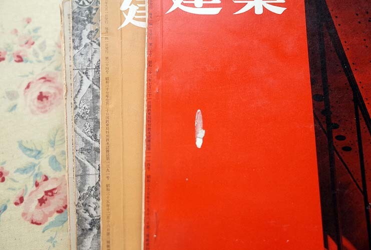 51667/建築雑誌 建築 THE KENTIKU 5冊セット 1962年 中外出版 フィリップ・ジョンソン 建築量産化 国立劇場 清家清 池辺陽 黒川紀章/_画像7