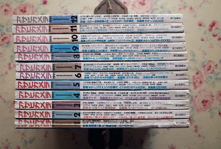 51808/雑誌 アサヒカメラ 1991年 12冊セット 朝日新聞社 一眼レフ ライカ 星野道夫 植田正治 柳沢信 吉田大朋 江成常夫 田原桂一 沢渡朔_画像2