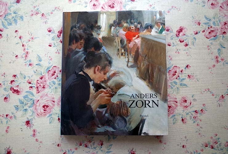 45988/アンデシュ・ソーン 絵画・版画展 Anders Zorn 1860-1920 Prestel 1989年 スウェーデンの画家 油彩 水彩画 素描 デッサン エッチングの画像1
