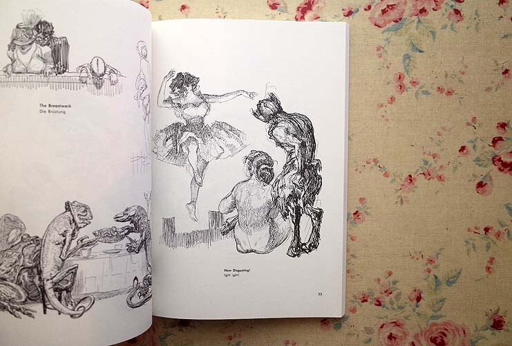 46249/ハインリヒ・クレイ 素描画集 ほか 2冊セット Drawings of Heinrich Kley アメリカのドローイング＆版画 作品集 エドワード ホッパーの画像7