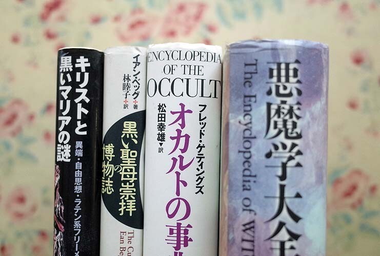 51685/悪魔学大全 ほか 4冊セット ロッセル ロビンズ オカルトの事典 黒い聖母崇拝の博物誌 キリストと黒いマリアの謎 フリーメーソン_画像6