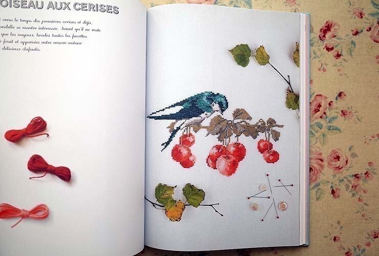 45309/フランスの刺繍・クロスステッチ図案集 鳥 バード Les Oiseaux a Broder au Point de Croix 刺しゅう 2014年 Mango Pratique_画像5