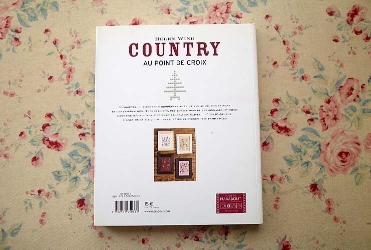 13977/フランスの刺繍・クロスステッチ図案集 Country au Point de Croix Helen Wind 2007年 Marabout 刺しゅう カントリー・デザイン_画像2