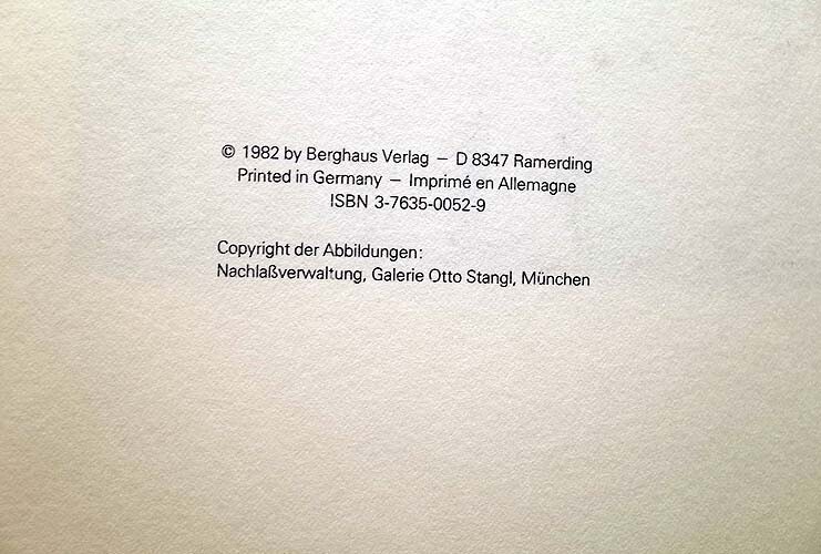 51079/洋書 Franz Marc フランツ・マルク 画集 作品集 Felicitas Tobien 1982年 Berghaus 絵画 素描 版画_画像9