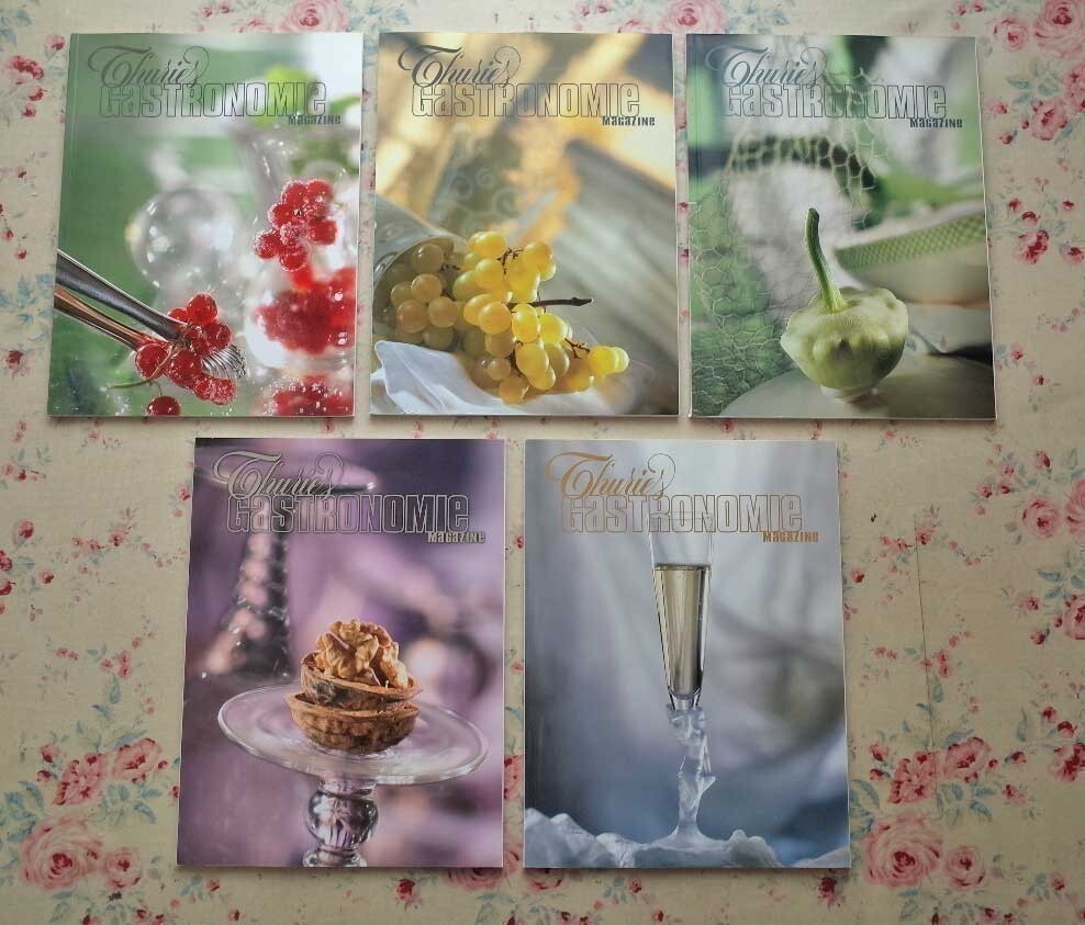 42686/フランス料理 イヴ・チュリエ 監修 Thuries Gastronomie Magazine 10冊セット 2002年 連番揃 Yves Thuries デザートの画像6