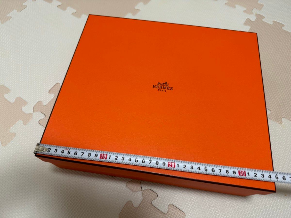 ⑦HERMES エルメス 空箱 空き箱 カバン バッグ 1358 表記有 オレンジ ⑦HERMES エルメス 空箱 空き箱 カバン バッグ 1358 表記有 オレンジ