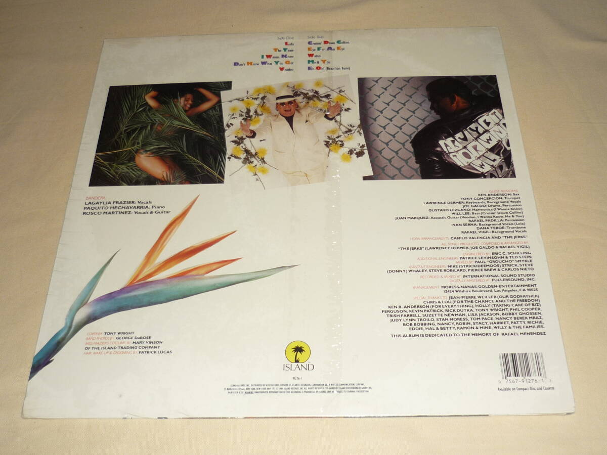 Bandera / Bandera ～ シールド未開封・新品 / US / 1989年 / Island Records 91276-1 / Latin, Disco, Funk_画像2