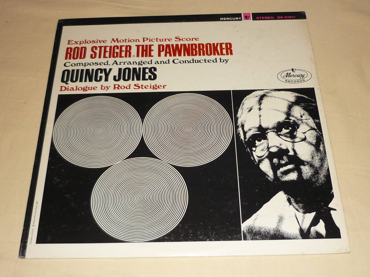 Quincy Jones / The Pawnbroker (Explosive Motion Picture Score) ～ US / 1965年 / Mercury SR 61011 / 深溝 / Soul-Jazz, Latin Jazz_画像1