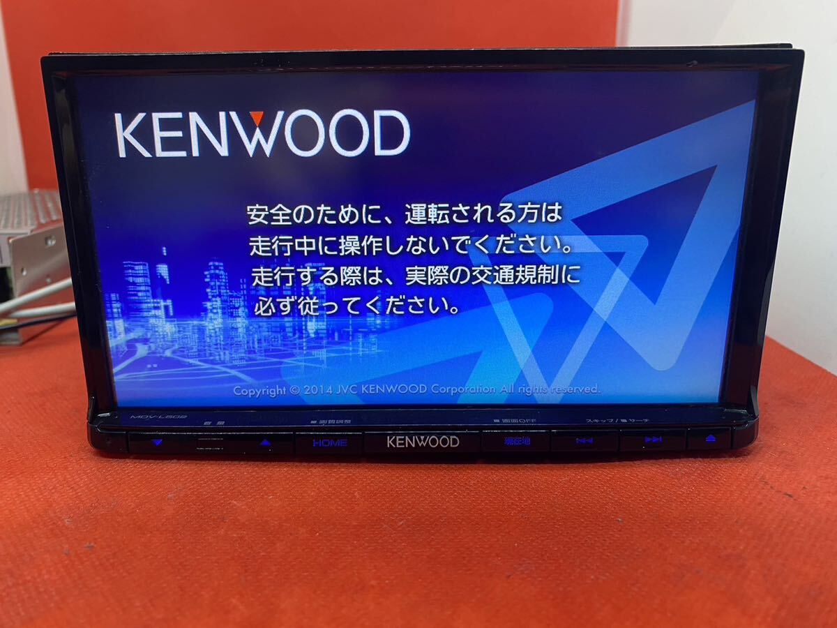 KENWOOD 上級　MDV-L502 フルセグ　2023地図　新品バックカメラ_画像2