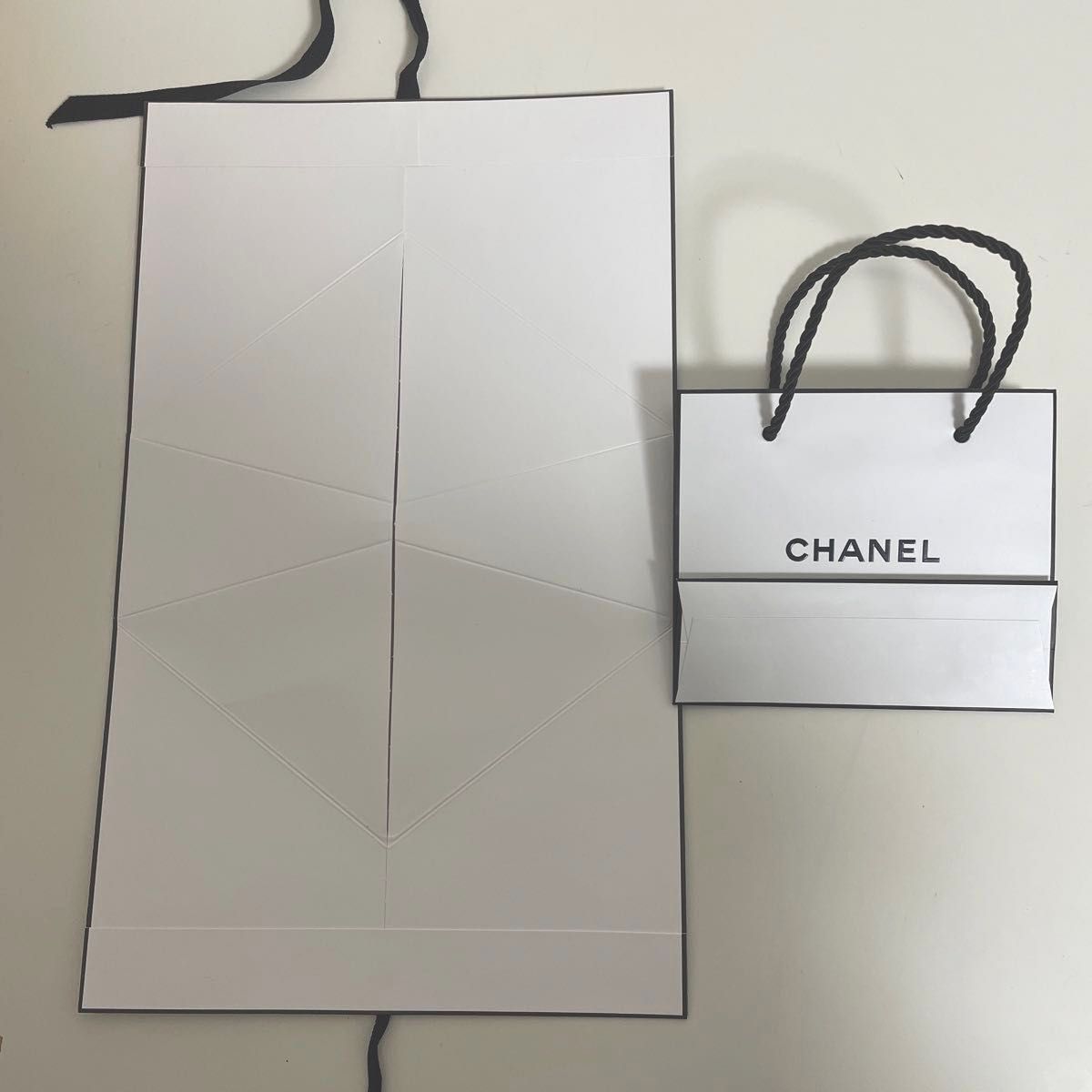 CHANEL シャネル ショップ袋 ショッパー　ギフトボックス　2点