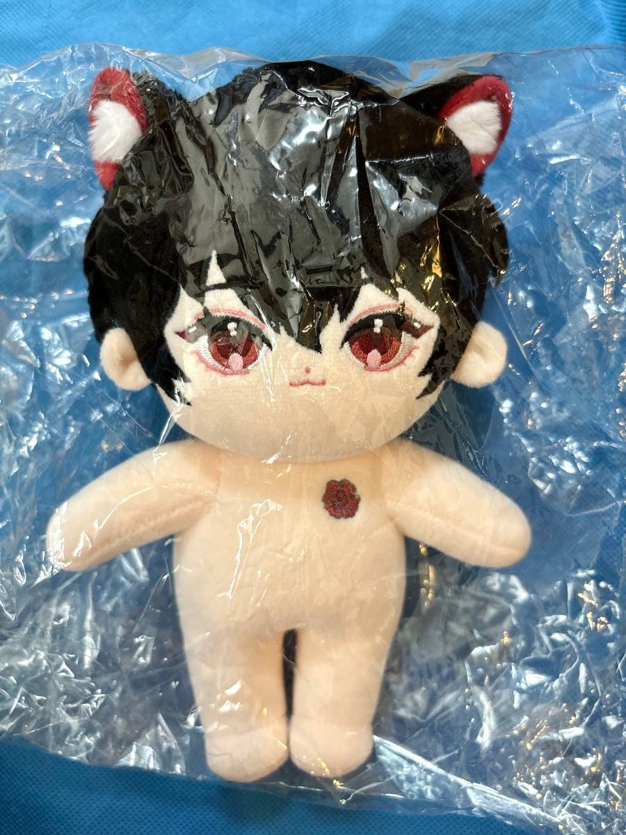 あんスタ 着せ替えぬいぐるみ/ 20cm 朔間凛月/黒髪 猫耳 薔薇 あんスタ 着せ替えぬいぐるみ/ 20cm 朔間凛月/黒髪 猫耳 薔薇