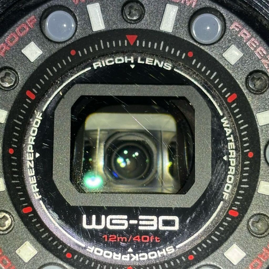 ◆ RICOH WG-30 コンパクトデジタルカメラ シャッター、フラッシュOK バッテリー付属 リコー_画像7