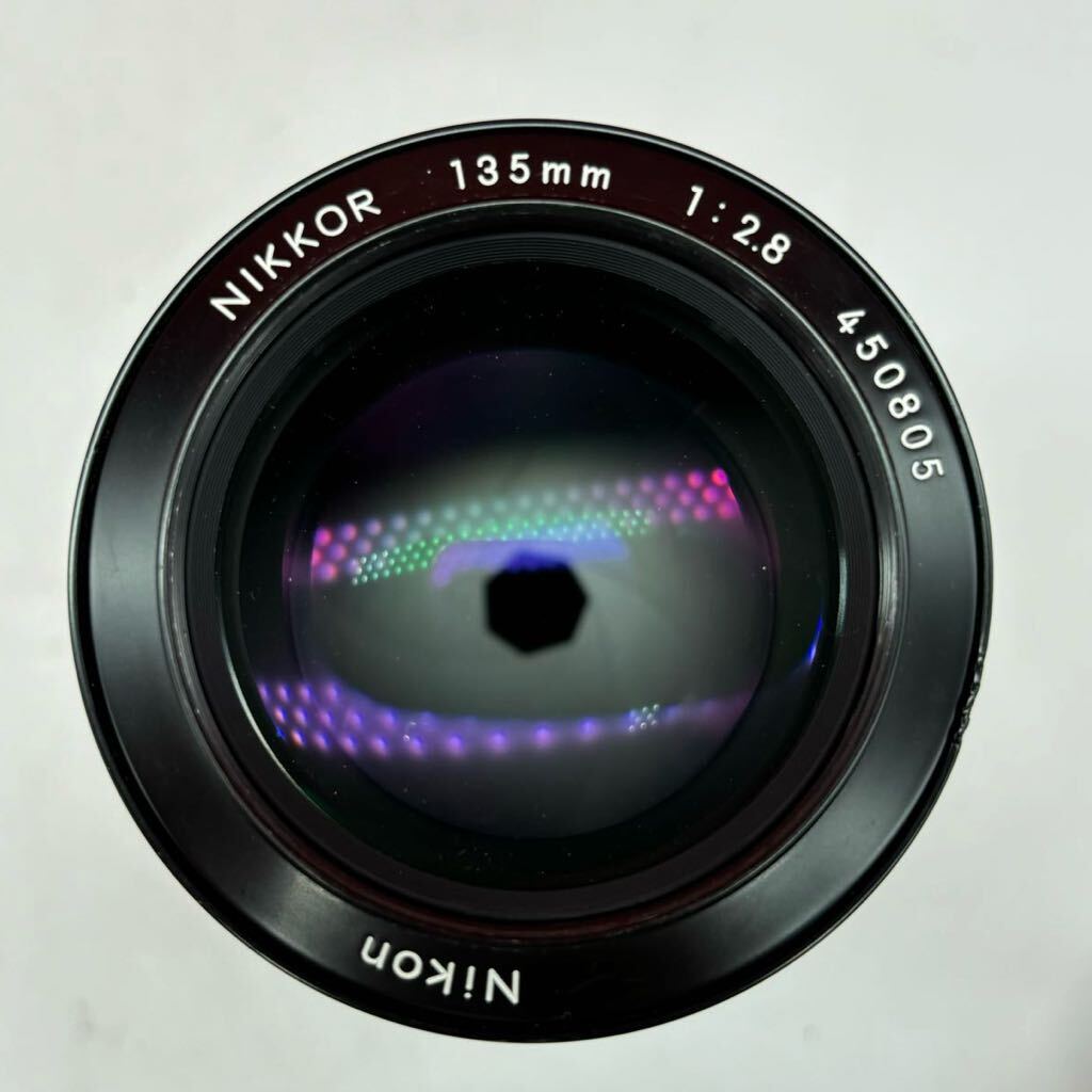 ◆ NIKON NIKKOR 135mm F2.8 Ai カメラレンズ 単焦点 マニュアルフォーカス ニコン_画像2